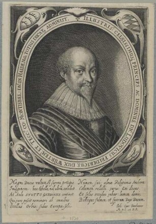 Bildnis des Ludovicus Fridericus, Dux Würtem.