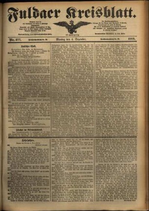 Ausgabe vom Montag, den 04. Dezember 1905.