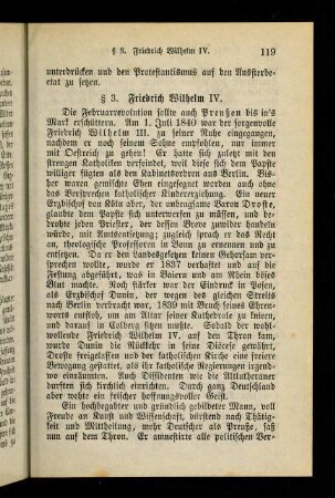119-125, § 3. Friedrich Wilhelm IV.
