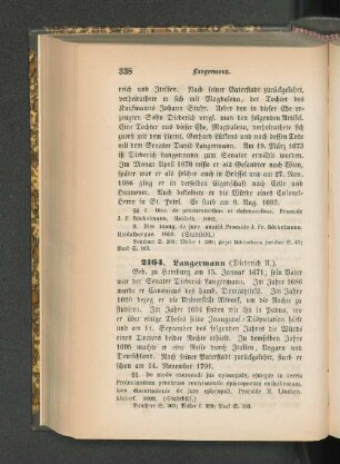 2164. Langermann (Diederich II.).
