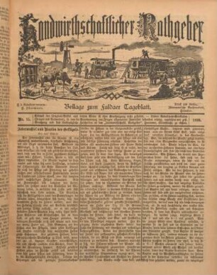 15: Beilage vom Montag, 10. Juli 1899