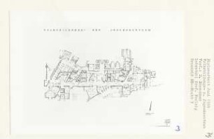 Volksbildungs- und Jugendzentrum, Berlin-Zehlendorf (Diplomarbeit bei Peter Poelzig): Grundriss Erdgeschoss 1:200