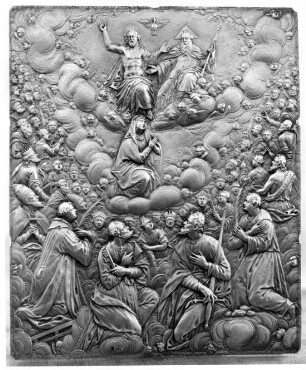 Relief: Anbetung der heiligen Dreifaltigkeit
