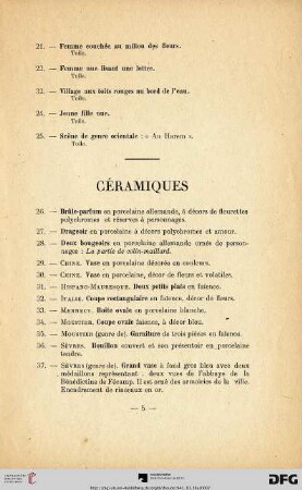 Céramiques