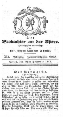 52. Stueck, 26. Dezember 1842