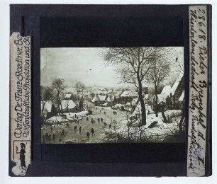 Brueghel, Winterlandschaft mit Vogelfalle
