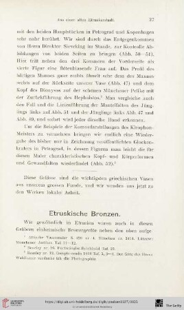 Etruskische Bronzen