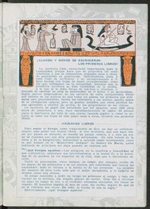 ¡Cuando y donde se escribieron los primeros libros?