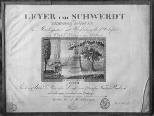 Leyer und Schwerdt von Theodor Körner mit Musik von Carl Maria von Weber, Titelblatt des Heftes III