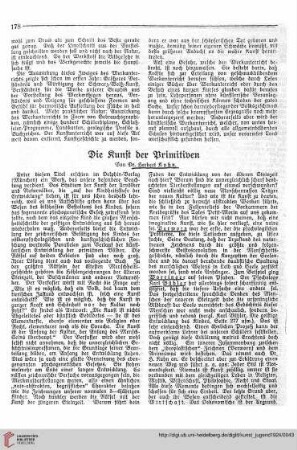 N.F. 4.1924 S.178-181: [Rezension von: Herbert Kuhn, Die Kunst der Primitiven]