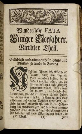 Vierdter Theil.