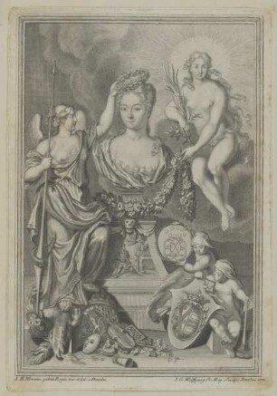 Bildnis der Dorothea Emerentia von Canitz