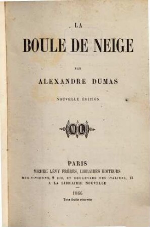 La boule de neige