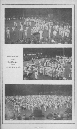 Geräteturnen und Freiübungen beim 102.Stiftungsfest