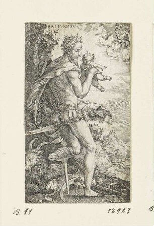 Sattvrnvs, Blatt 1 der Folge "Sieben Planeten"