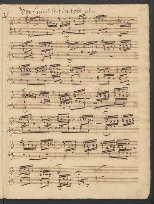 Vom Himmel hoch da komm ich her; org; D-Dur; BWV 606