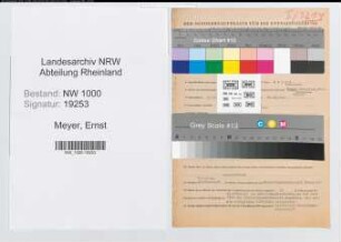 Entnazifizierung Ernst Meyer, geb. 22.06.1908 (Gaertner)
