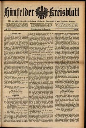 Ausgabe vom Dienstag, den 13. Dezember 1898.