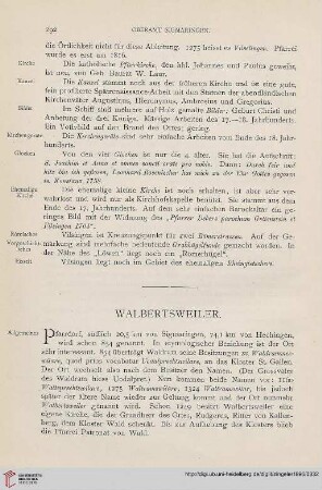 ⟦Walbertsweiler⟧