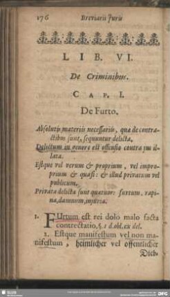 Lib. VI. De Criminibus