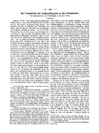 Zur Geschichte der Aufsatzübungen in der Volksschule : (Fortsetzung)