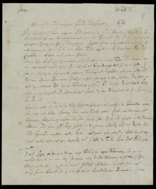Nr. 62: Brief von Karl Otfried Müller an August Böckh, Göttingen, 28.9.1832