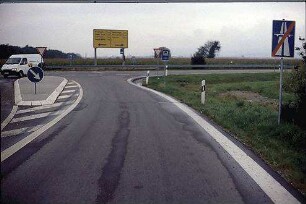 Teilknoten Ost: Rampenfuß (Zufahrt von BAB)