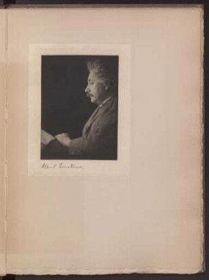 Porträtfotografie Albert Einstein