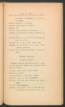 Escena novena