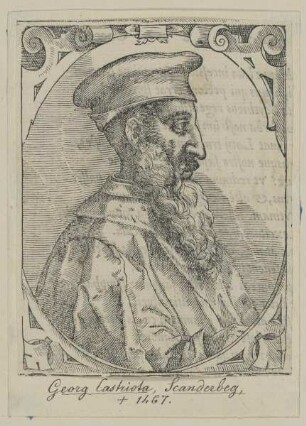 Bildnis des albanischen Fürsten Georgios Castriota