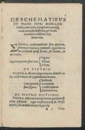 De Figuris Dictionis.