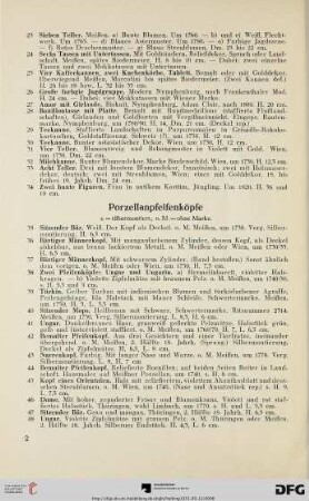 Porzellanpfeifenköpfe (Nr. 35-53)