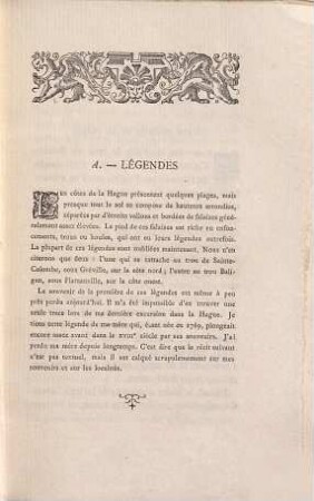 Littérature orale de la Basse-Normandie (Hague et Val-de-Paire) par Jean Fleury