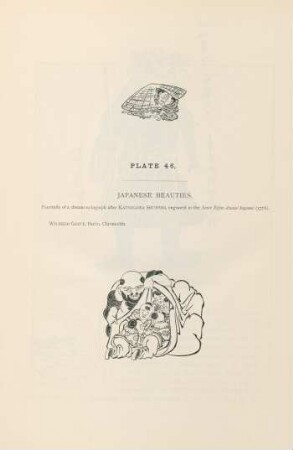 Plate 46. Japanese beauties