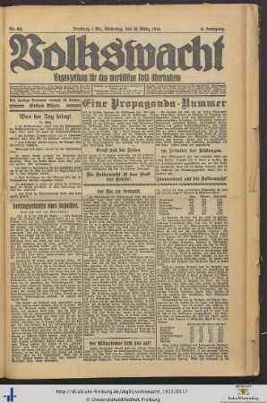 15.03.1913 (Erstes Blatt)
