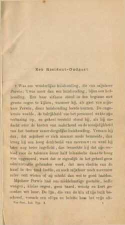 Een resident-oudgast