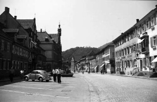 Wolfach: Hauptstraße von Norden