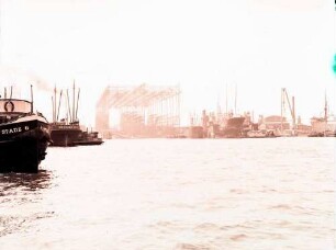 Hamburg: Hafen, leer, Docks
