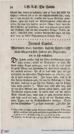 Zweytes Capitel