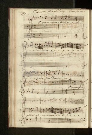 O Quam Mirabilia. Carissimi.