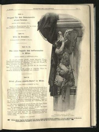 Wettbewerbsbeiträge. Tafel 81-88