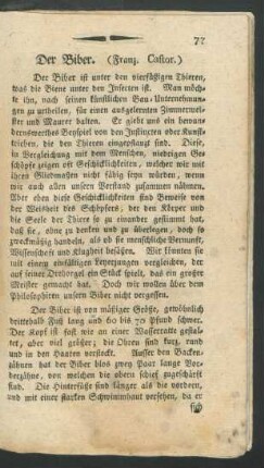Der Biber