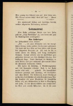 34-37, Soldatenbrief