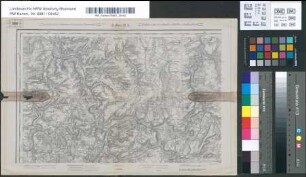 Karte von Frankreich 1:80.000. Gruppe II: Avallon 111 A. [Kartographische Abtheilung der Königl. Preuss. Landes-Aufnahme]