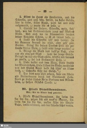 39. Flinke Bicyclistenmänner