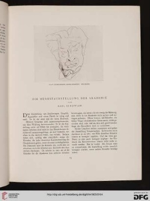 Die Herbstausstellung der Akademie