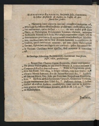 In Catalogo Librorum Prohibitorum, Summorum Pontificum, jussu, edito, prohibentur