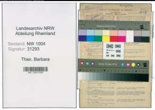 Entnazifizierung Barbara Thier , geb. 22.03.1921 (Kontoristin)