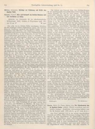 643-644 [Rezension] Smend, Rudolf, Alter und Herkunft des Achikar-Romans und sein Verhältnis zu Aesop
