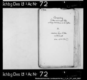 Korrespondenz mit Lizentiat Philipp Seiblin und Lizentiat Balthasar Klammer, lüneburgischer Kanzler, betr. Prozeßangelegenheiten: Graf Ernst zu Holstein-Schaumburg; Stift Obernkirchen; von Rottorf; Rat von Hamburg; Alefeld; Vilthut; Grafen zur Lippe